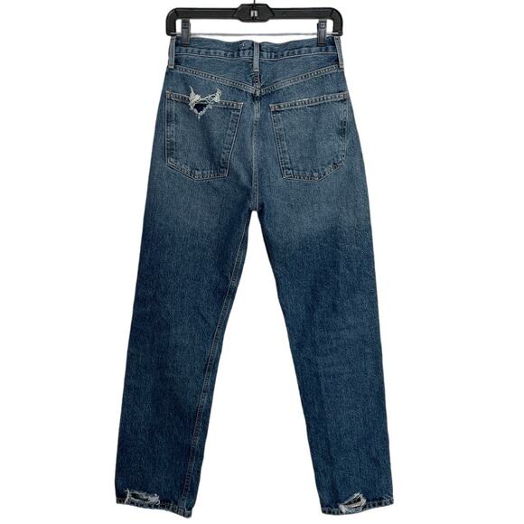 AGOLDE 90's Pinch Waist High Rise Straight Jeans - Picture 3 of 5